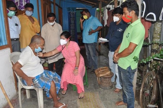 House to House Doctors' visit in CM Biplab Deb's constituency House to House Doctors' visit in CM Biplab Deb's constituency